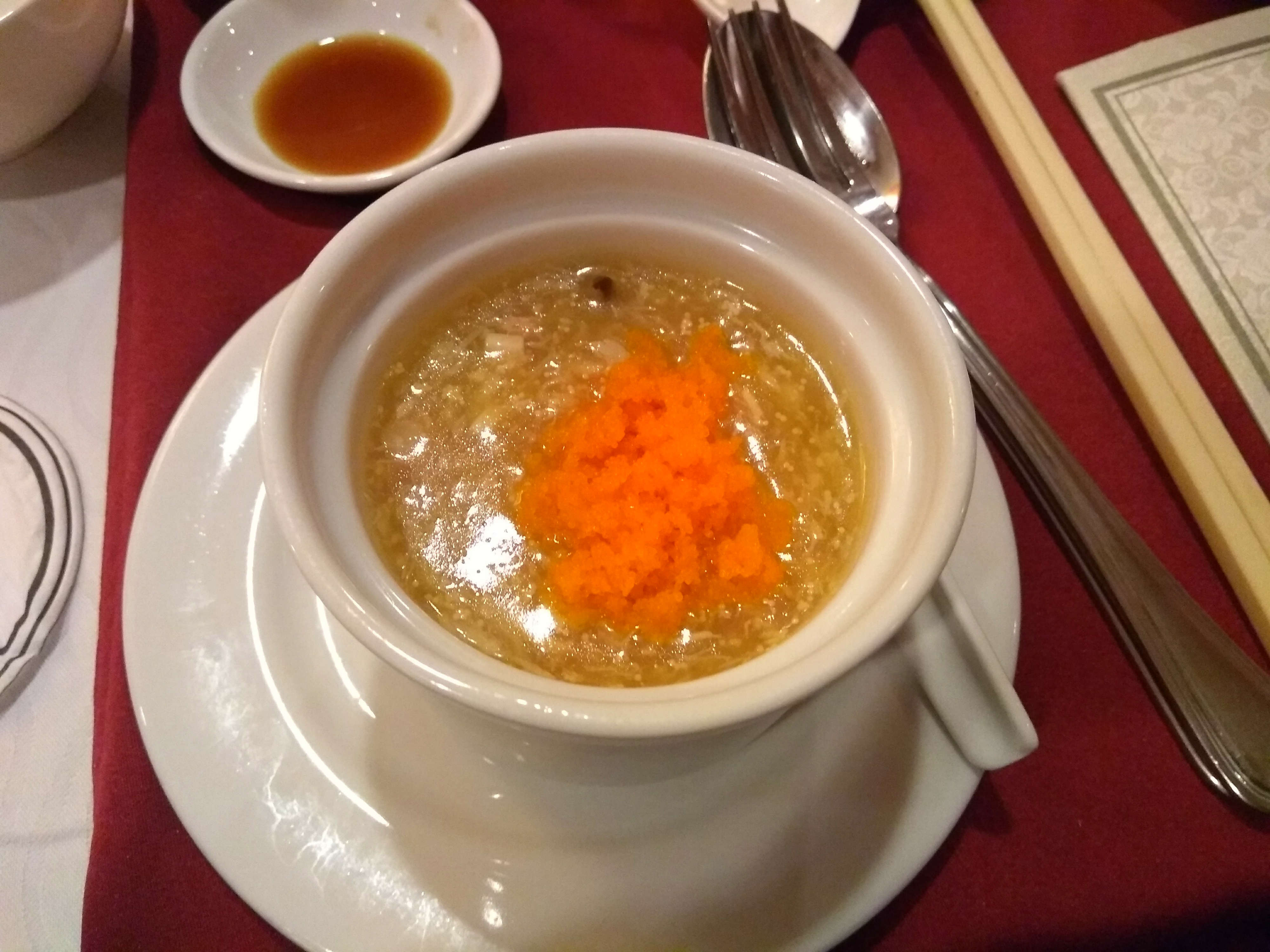 Braised Seafood Broth with Dried Fish Roe & Crabmeat