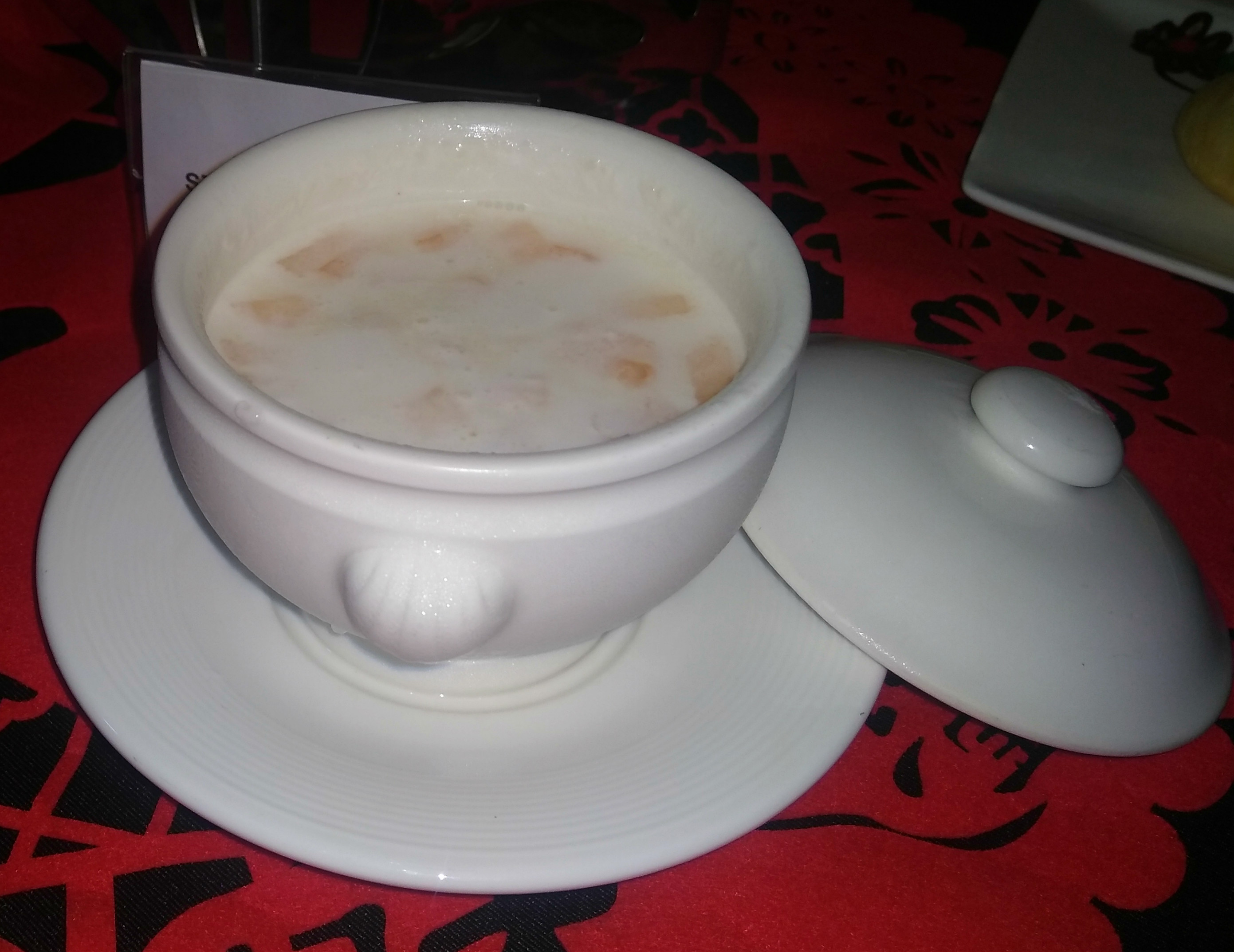 Chilled Honeydew Sago with Rock Melon