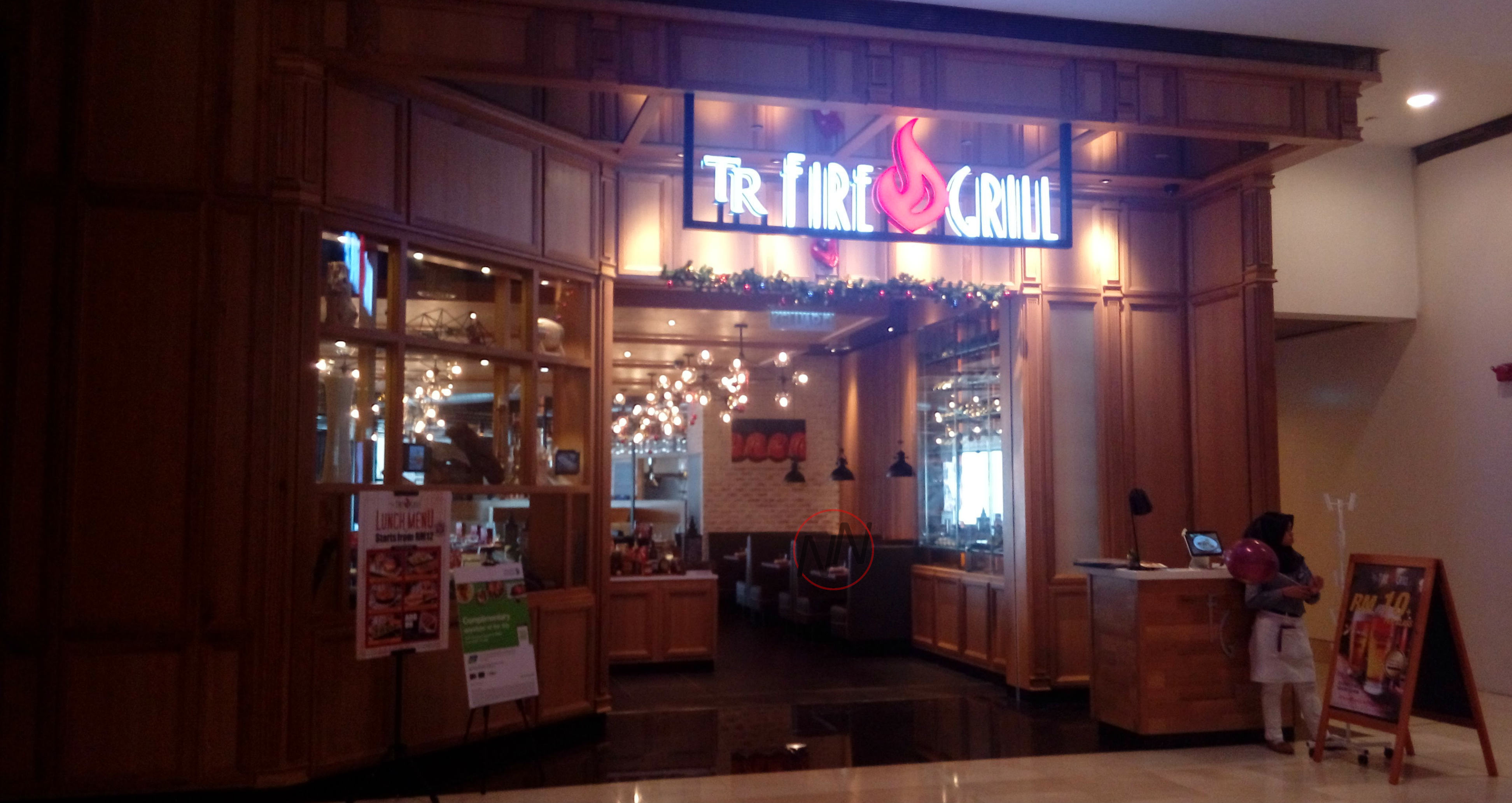 TR Fire Grill Kuala Lumpur Entrance