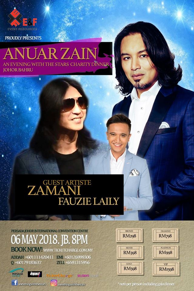 Anuar Zain An Evening with the Stars