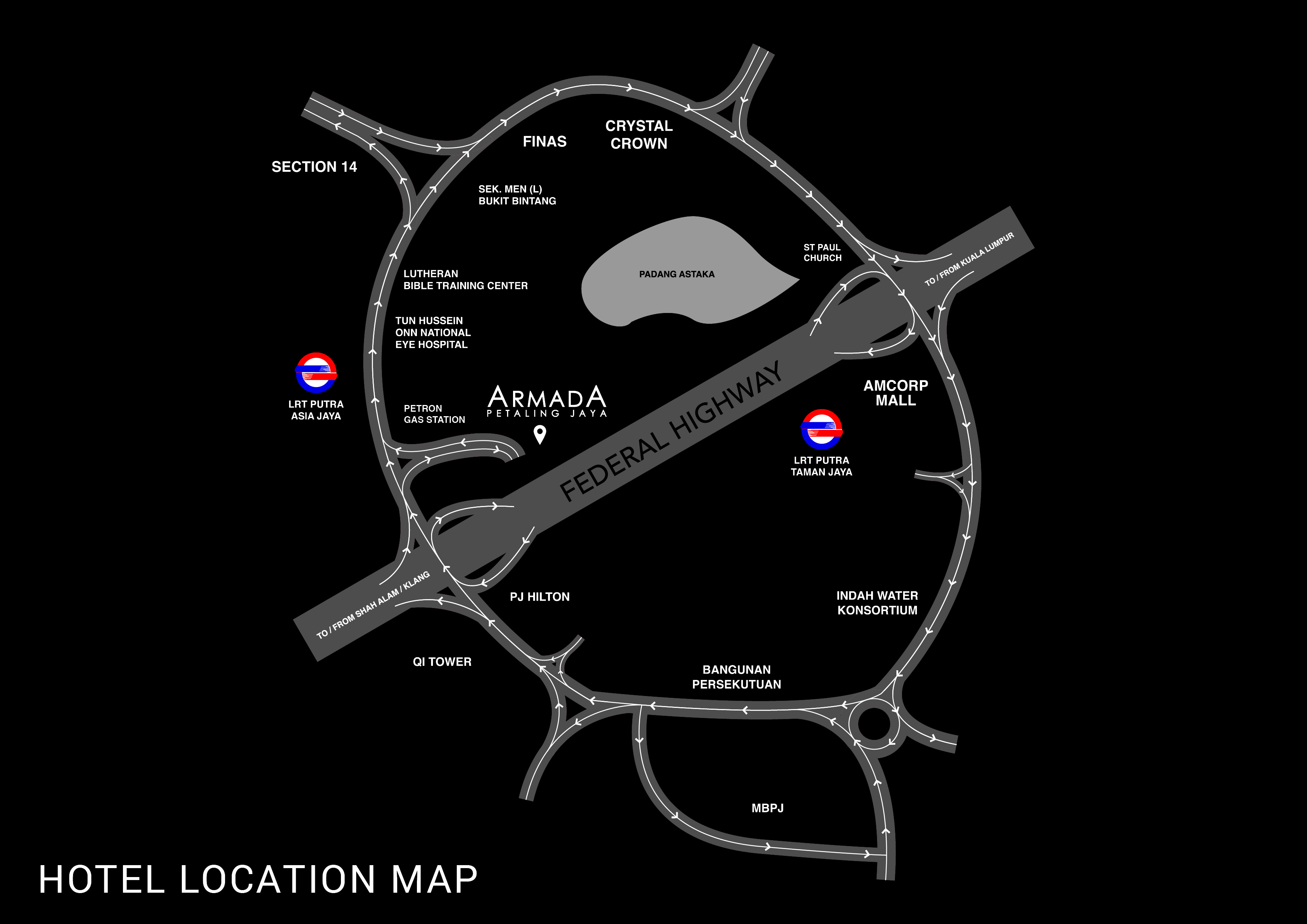 Hotel Location Map