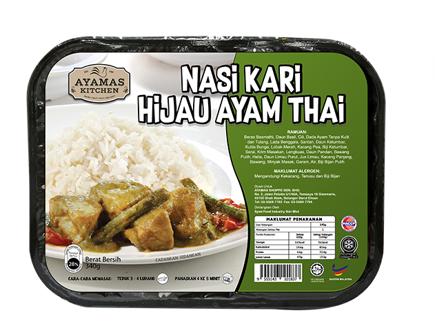 RTE - Nasi Kari Hijau Ayam Thai