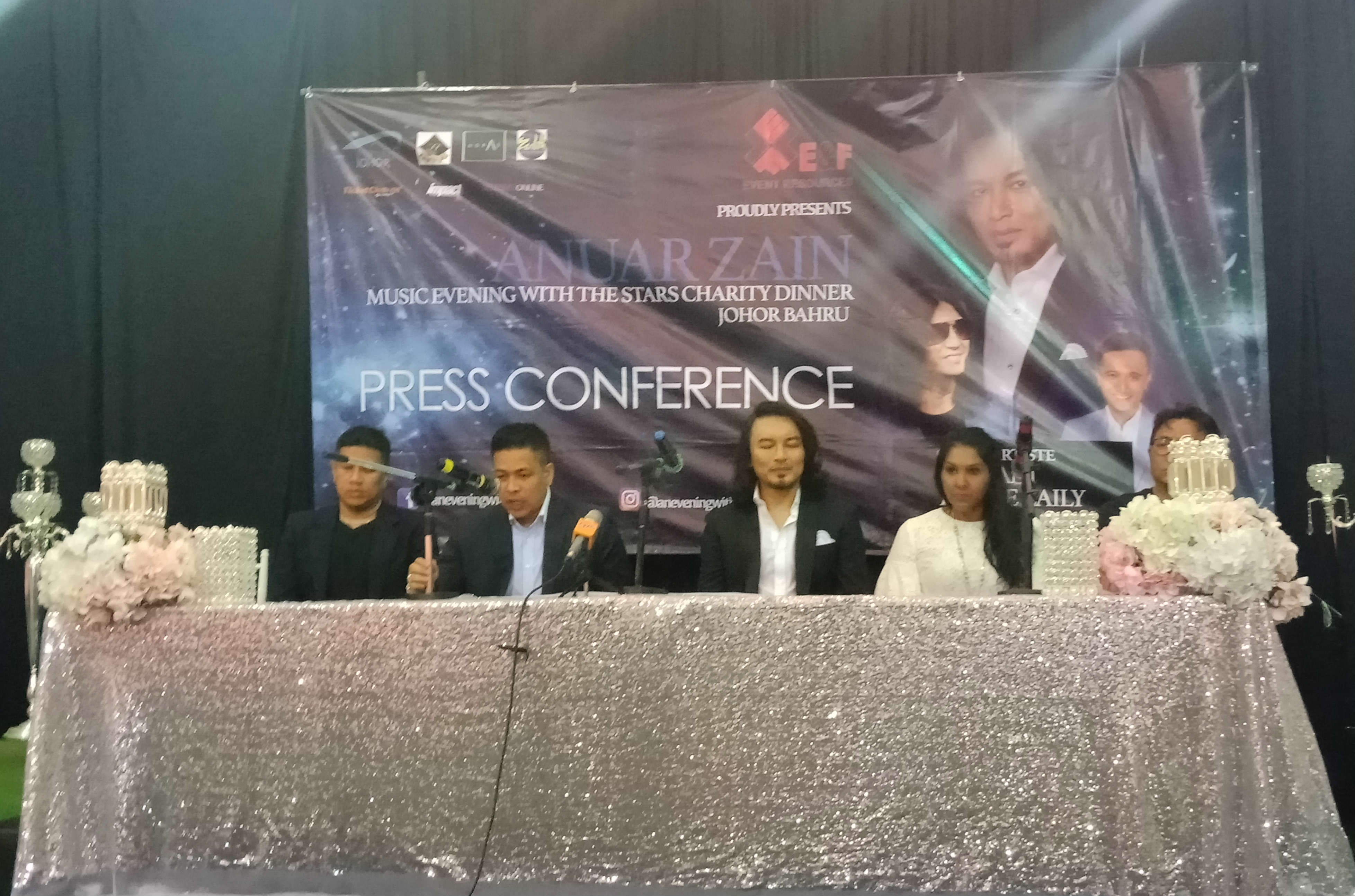 Press Conference - Anuar Zain An Evening with the Stars