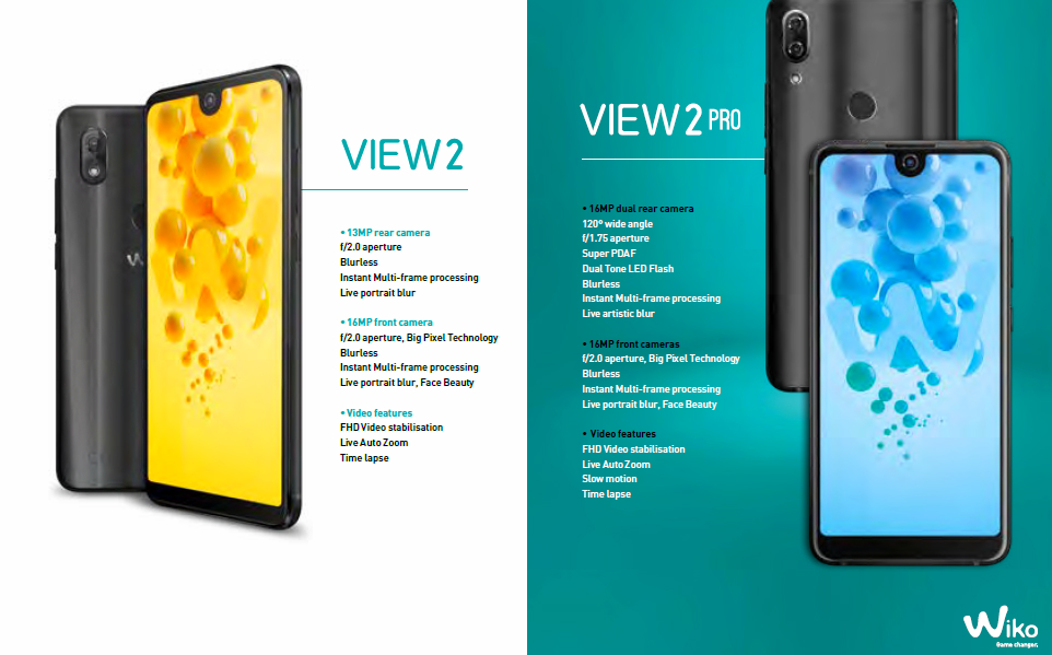 Spesifikasi koleksi VIEW2