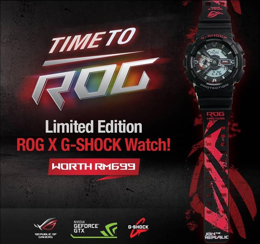 Edisi terhad ROG X G-Shock