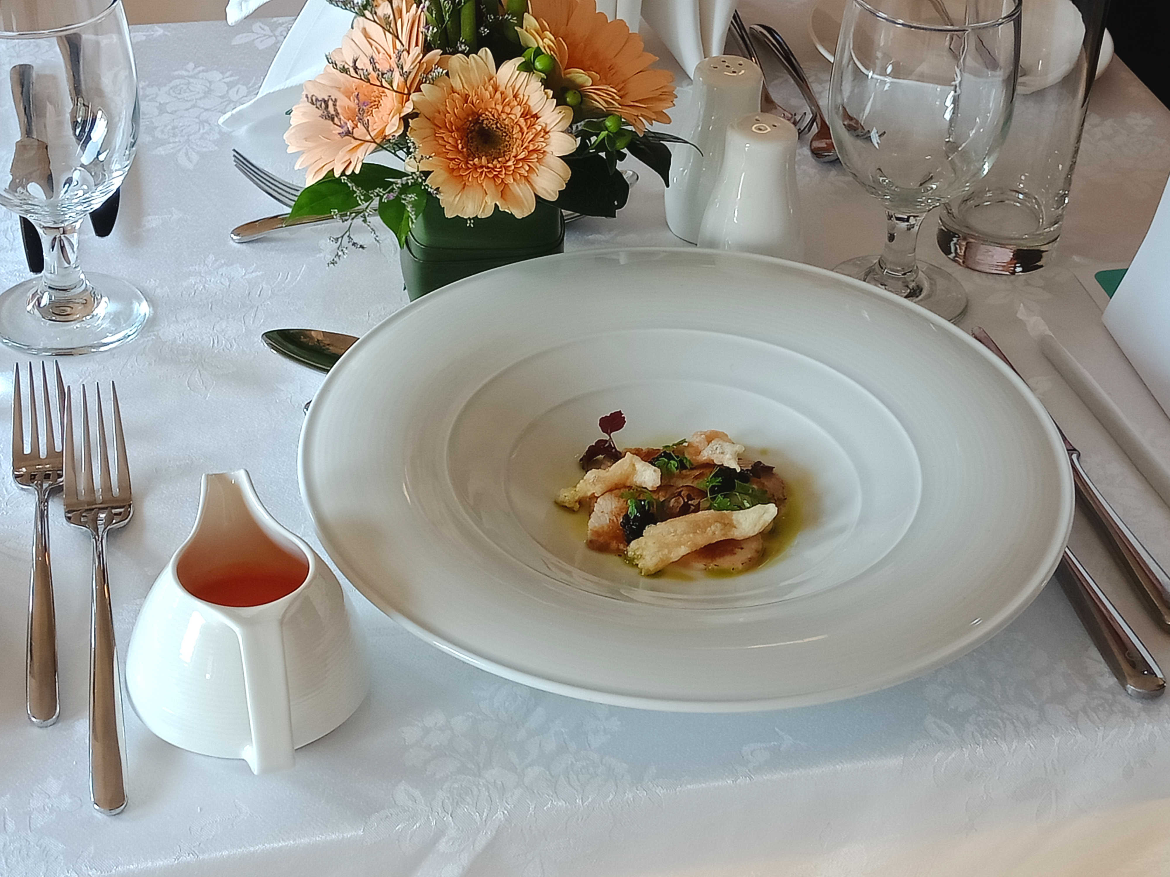 Appetizer-Torched Miso Hamachi Fish