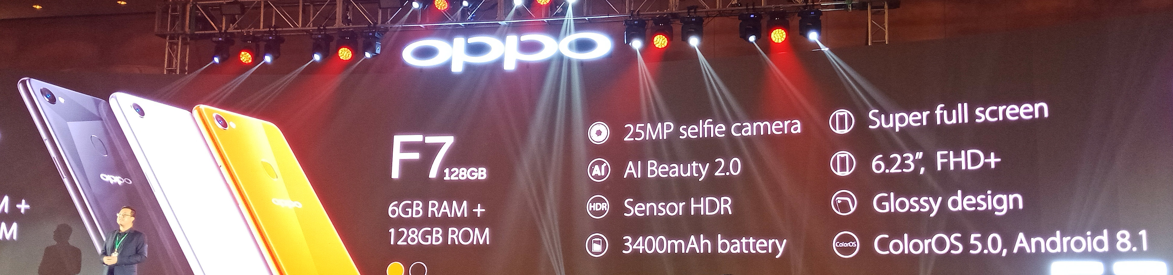 Other Specs OPPO F7