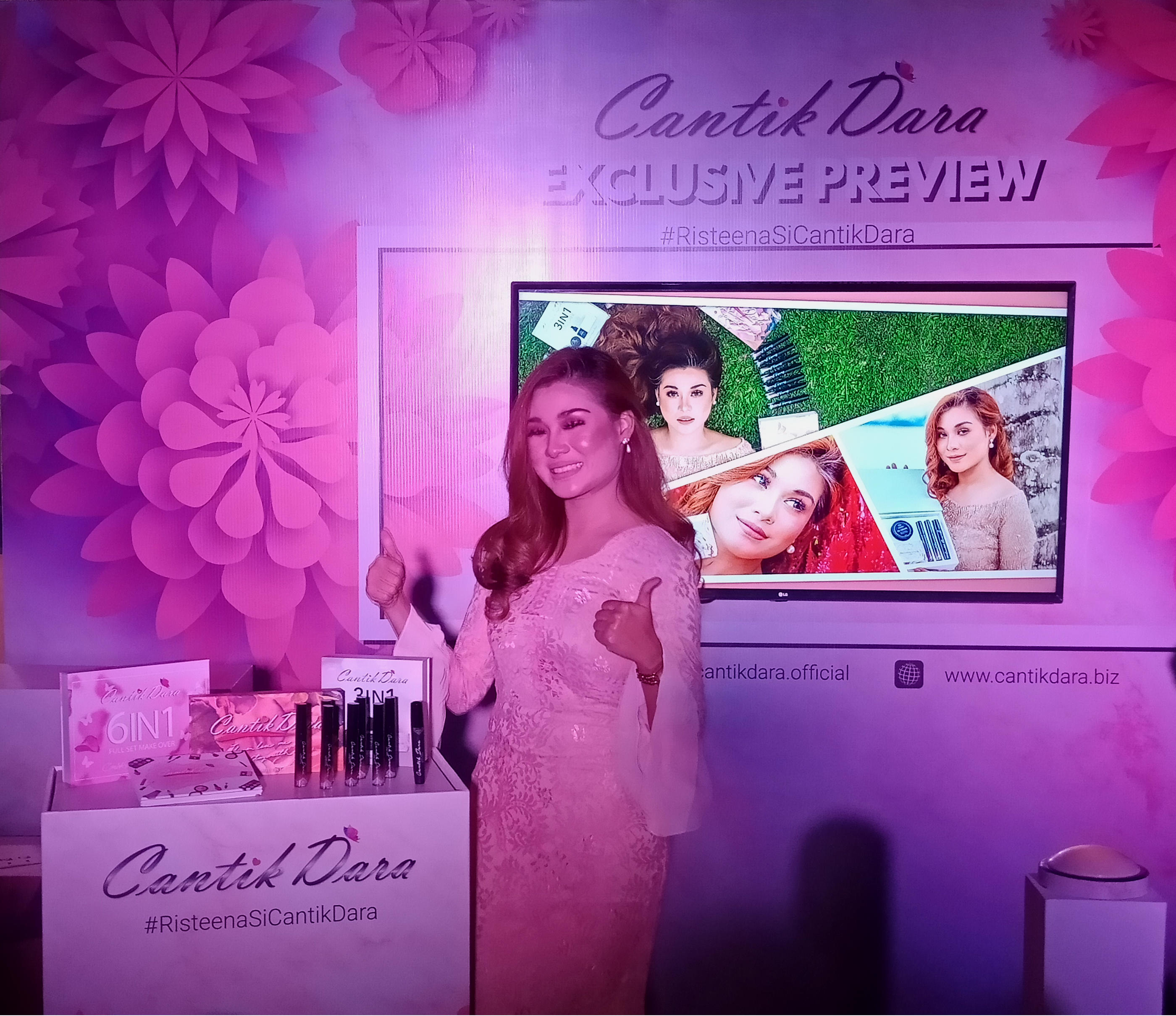 Risteena Pengarah Urusan Cantik Dara