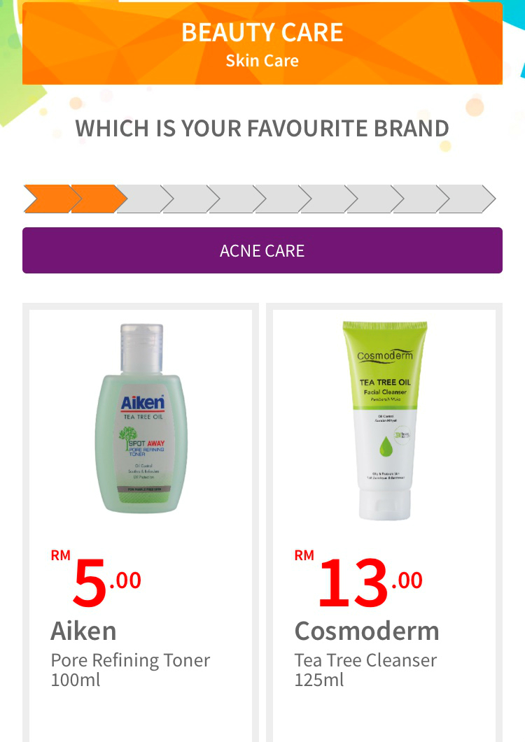 Select your favourite brands2