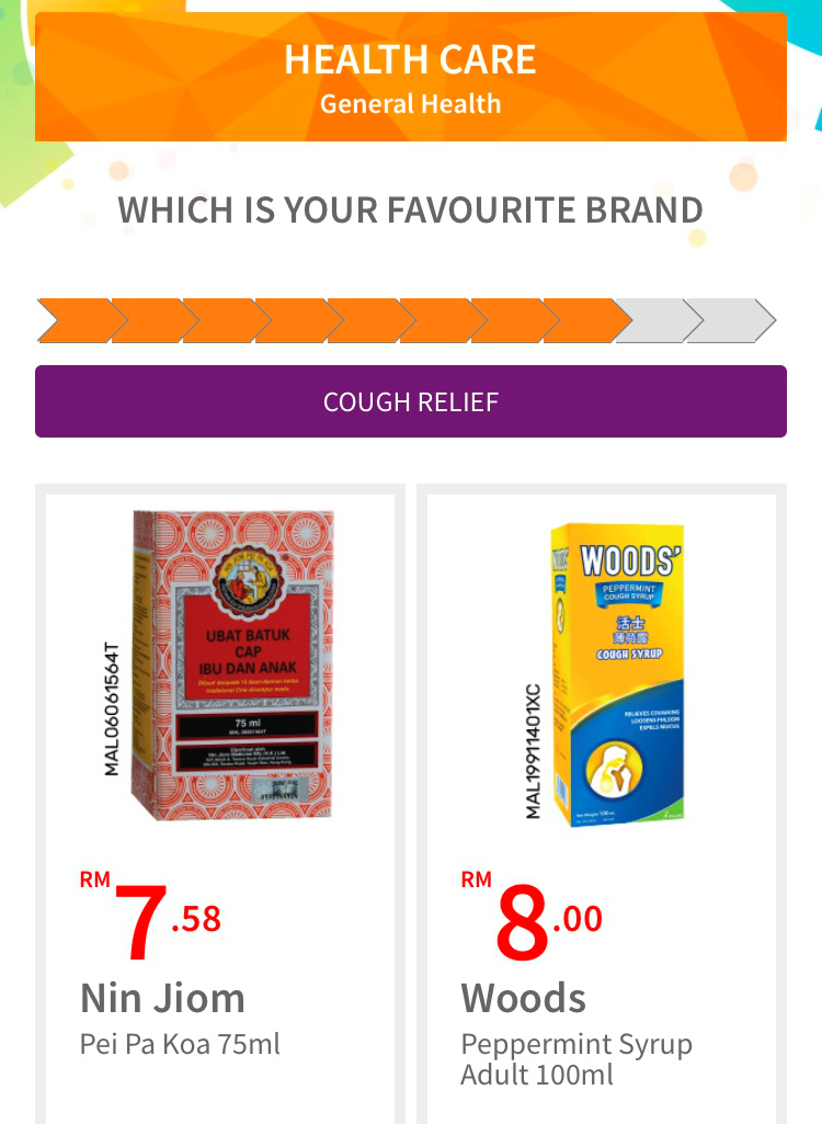 Select your favourite brands3