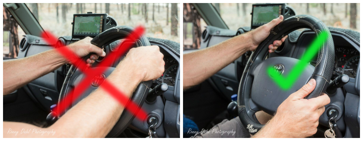 Steering handling for 4x4