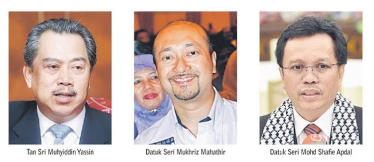 3 invidividu dibelakang Tun M