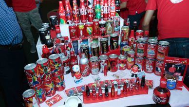 Football was the theme for the day at the Coca-Cola Collectors Fair 2018