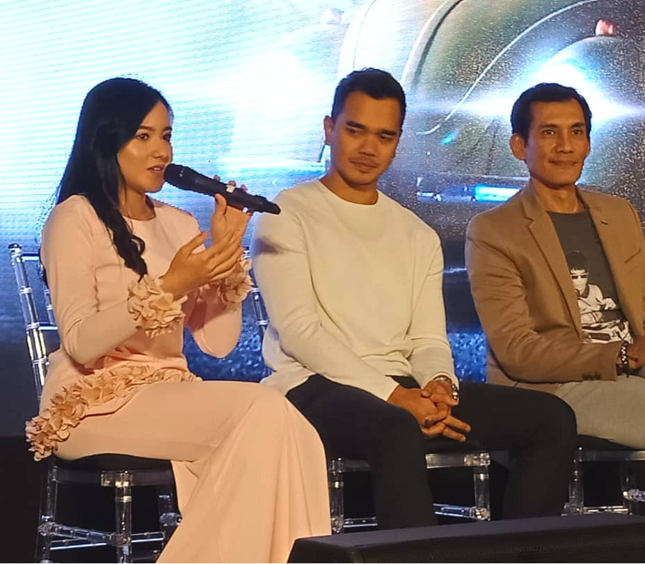 Hannah Delisha, Alif Satar & Faizal Hussein