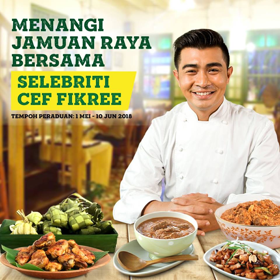 Selebriti Cef Fikree Membawakan Rumah Terbuka Raya Kepada Pemenang Peraduan Raya Kimball