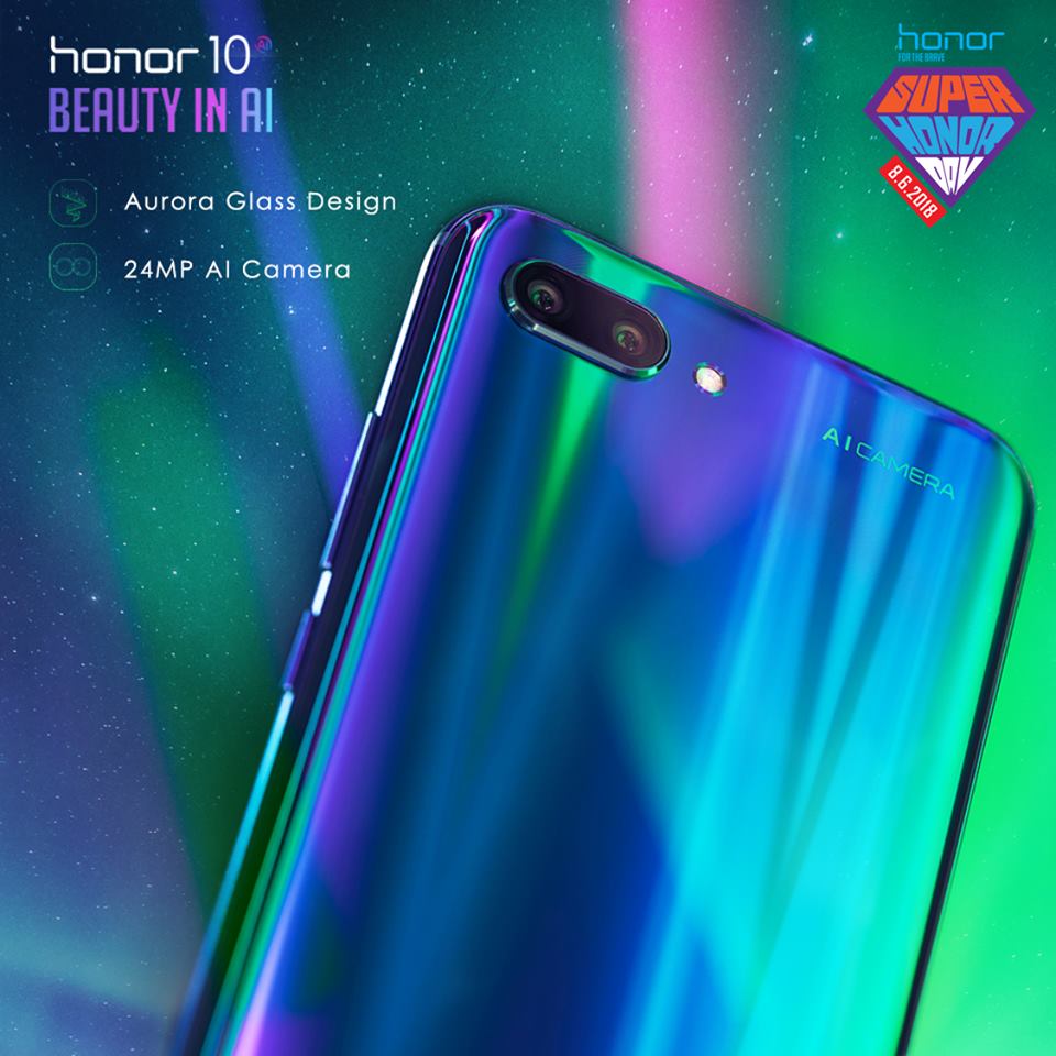 honor 10 edisi Phantom Green