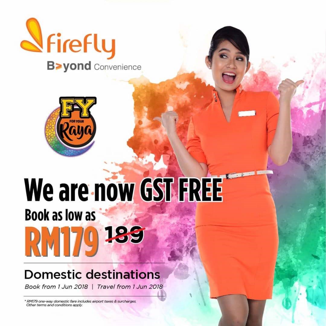 Meriah Raya tanpa GST