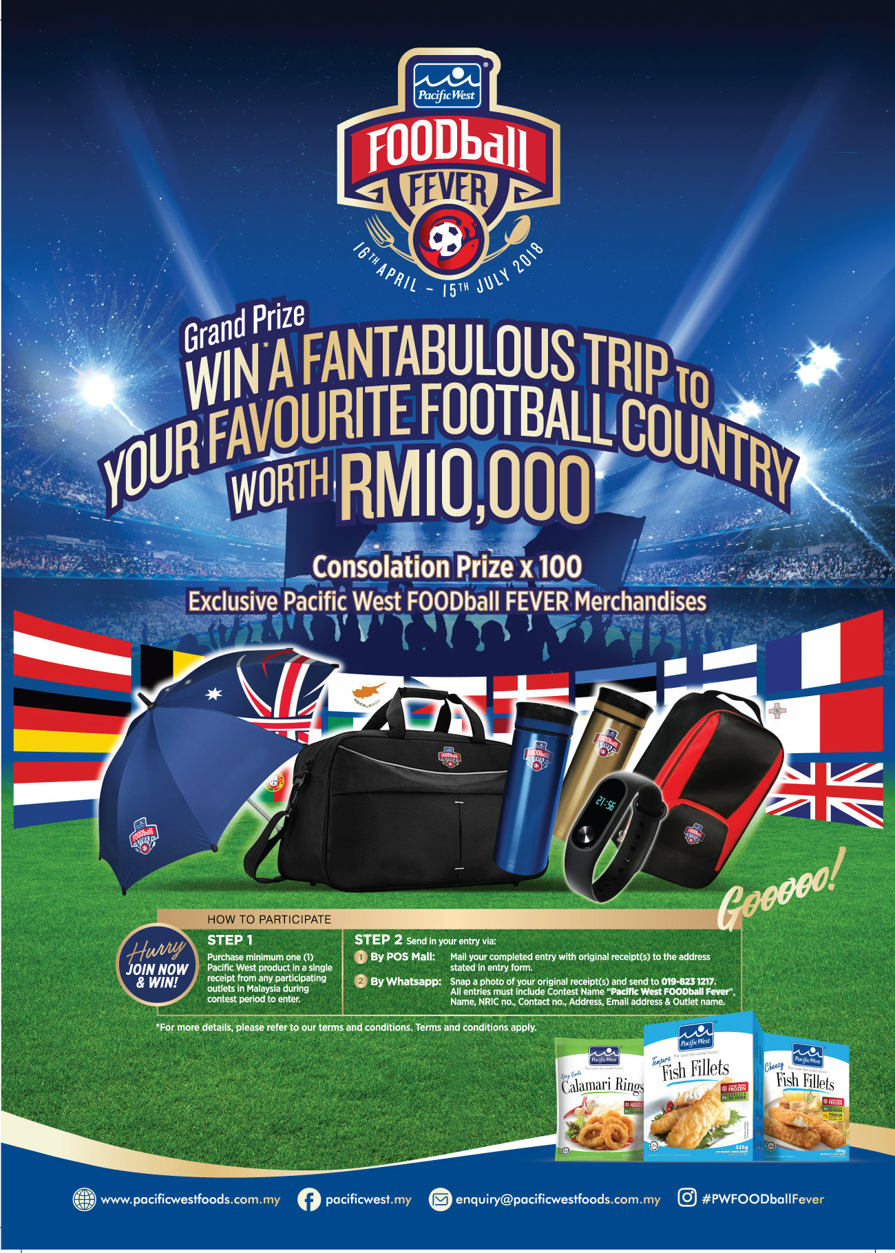 Pacific West FOODball Fever_Key visual