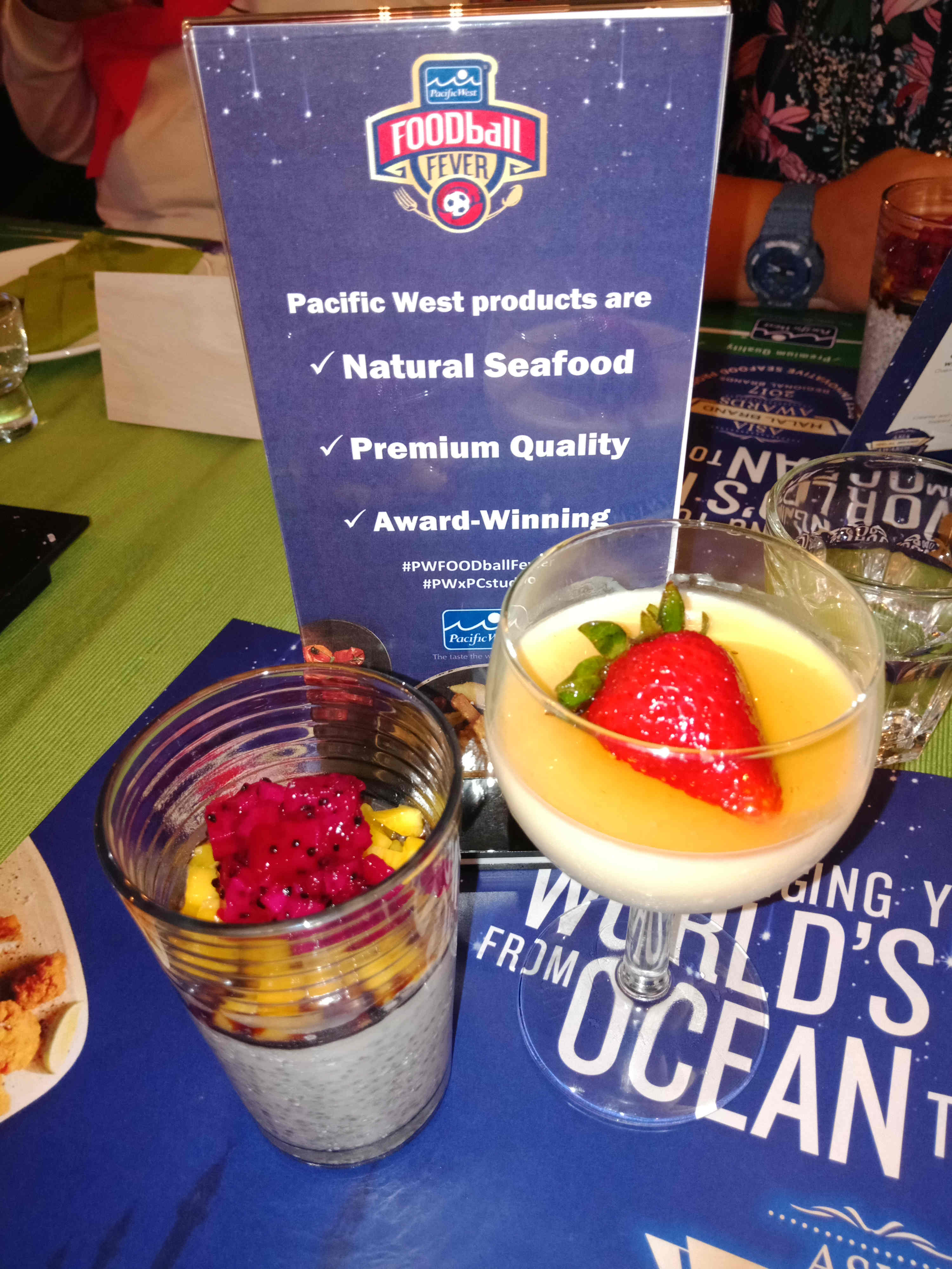 Panna Cotta & Sago Gula Melaka