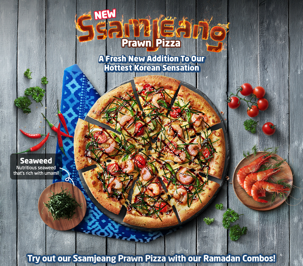 Piza Ssamjeang Prawn Lzat