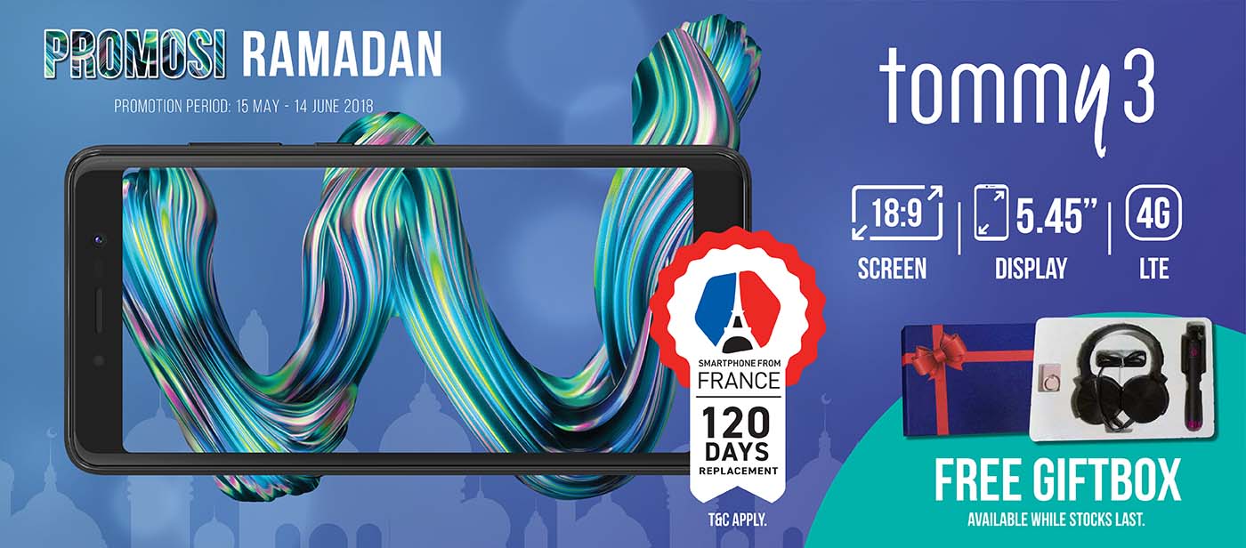 Wiko Tommy3 - Promosi Ramadan