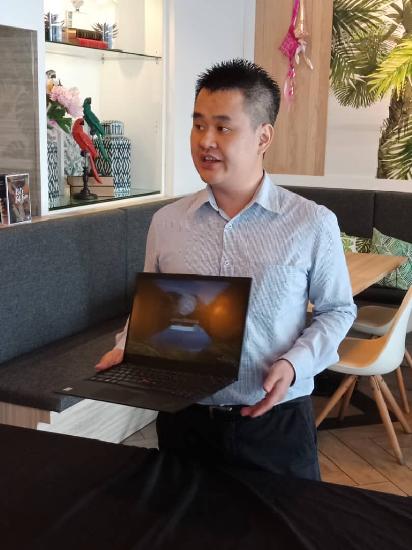 Steven Cheng, Customer Solution Architect of Lenovo Malaysia