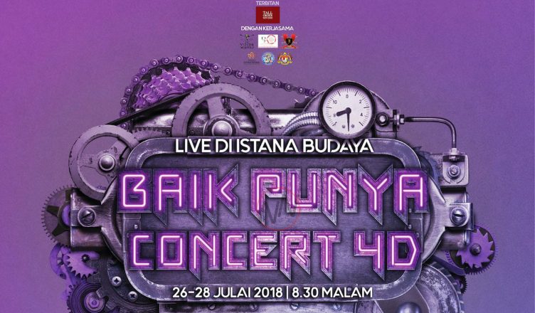 Baik Punya Concert 4D Logo