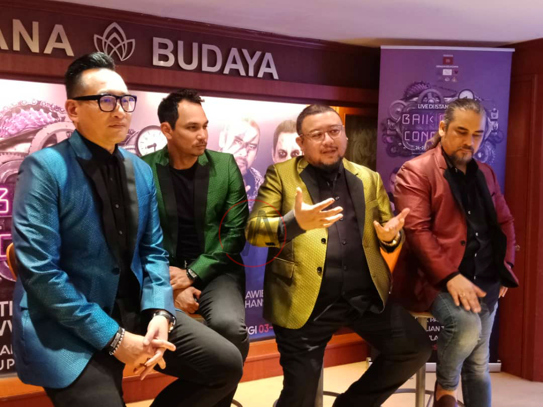 Dato’ Awie, Dato’ Afdlin Shauki, Dato’ AC Mizal dan Dato’ Hans Isaac