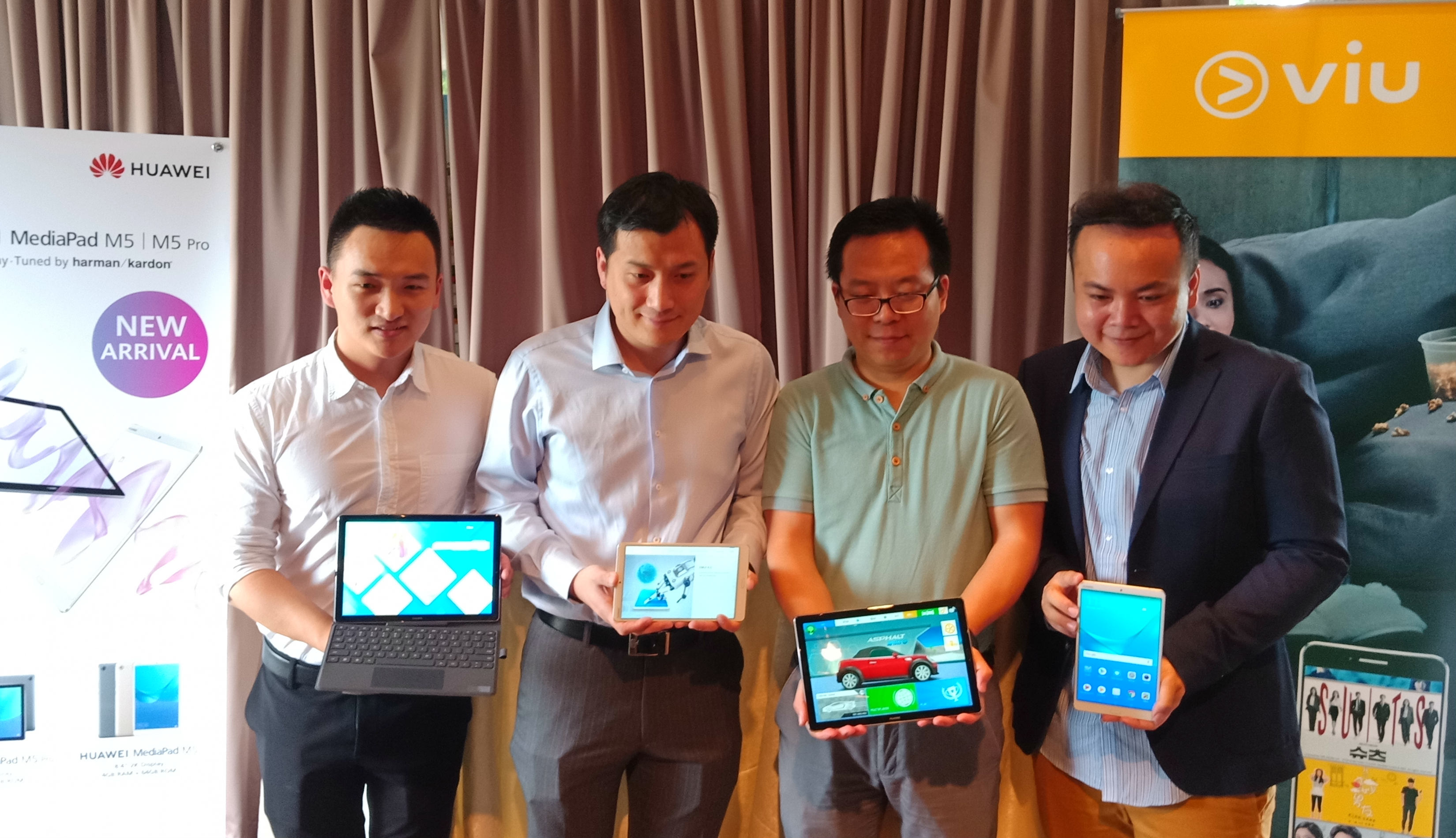 Huawei MediaPad M5 dan M5 Pro dilancarkan