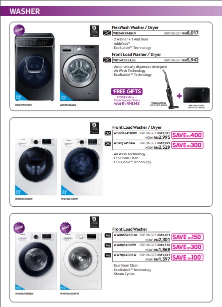 Samsung Great Saving Treat - Washer