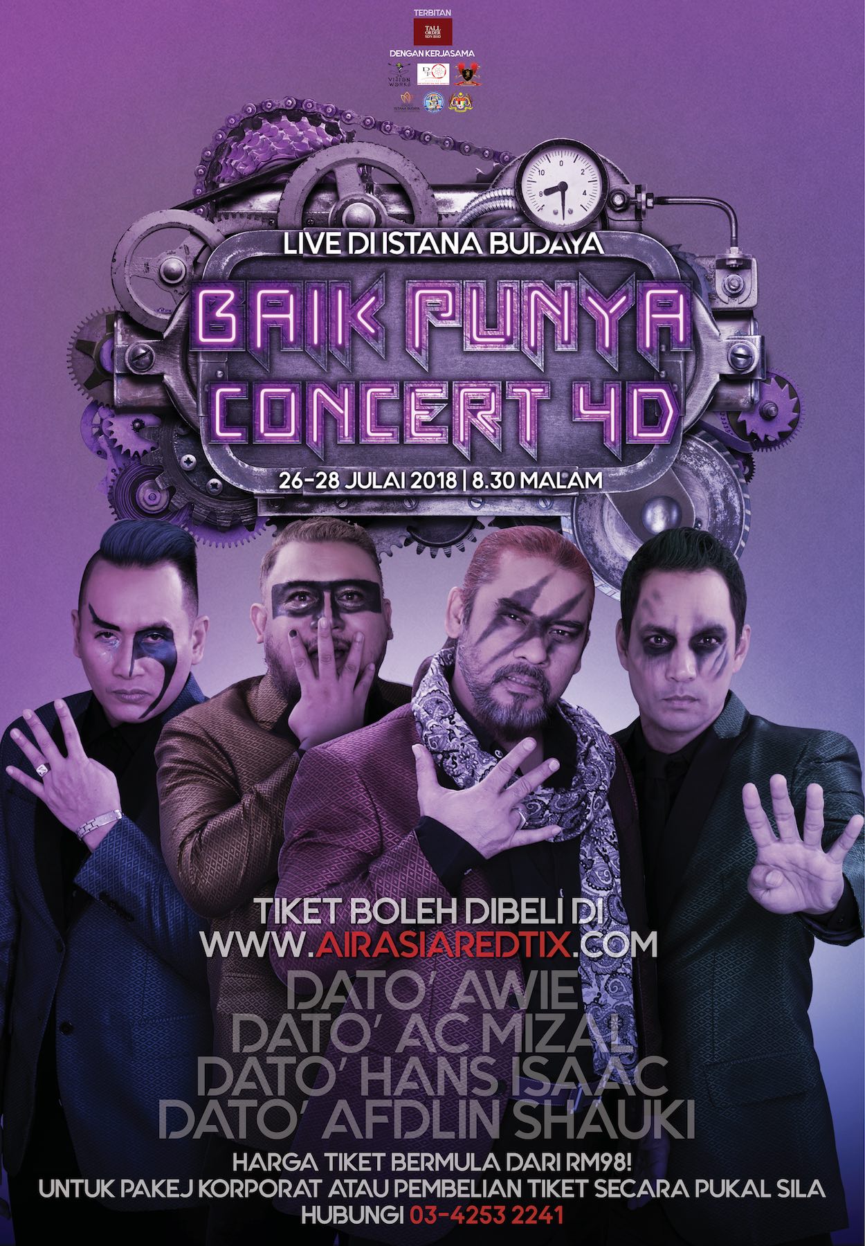 Baik Punya Concert 4D di Istana Budaya