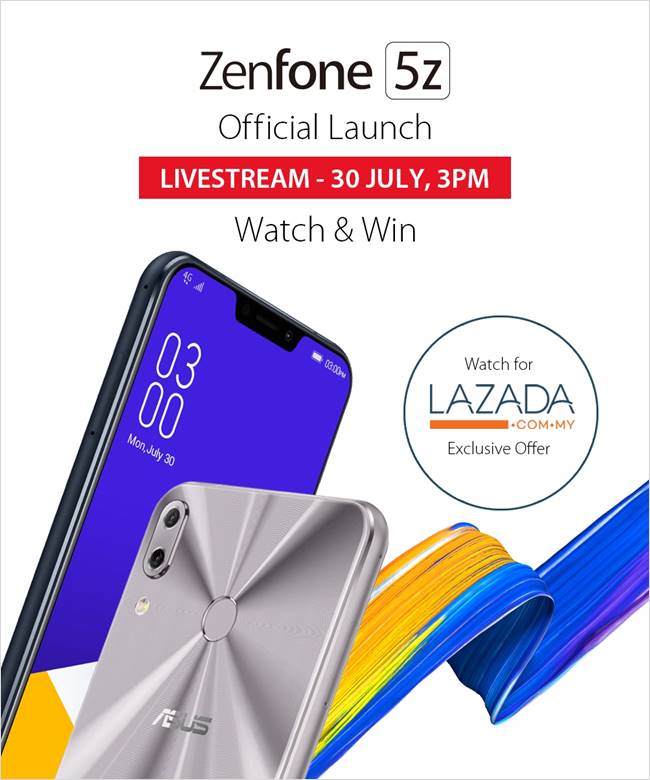 Pelancaran eksklusif dengan Lazada - ASUS ZenFone 5z