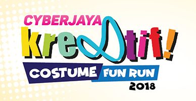 Cyberjaya Kre8tif! Costume Fun Run 2018 poster banner