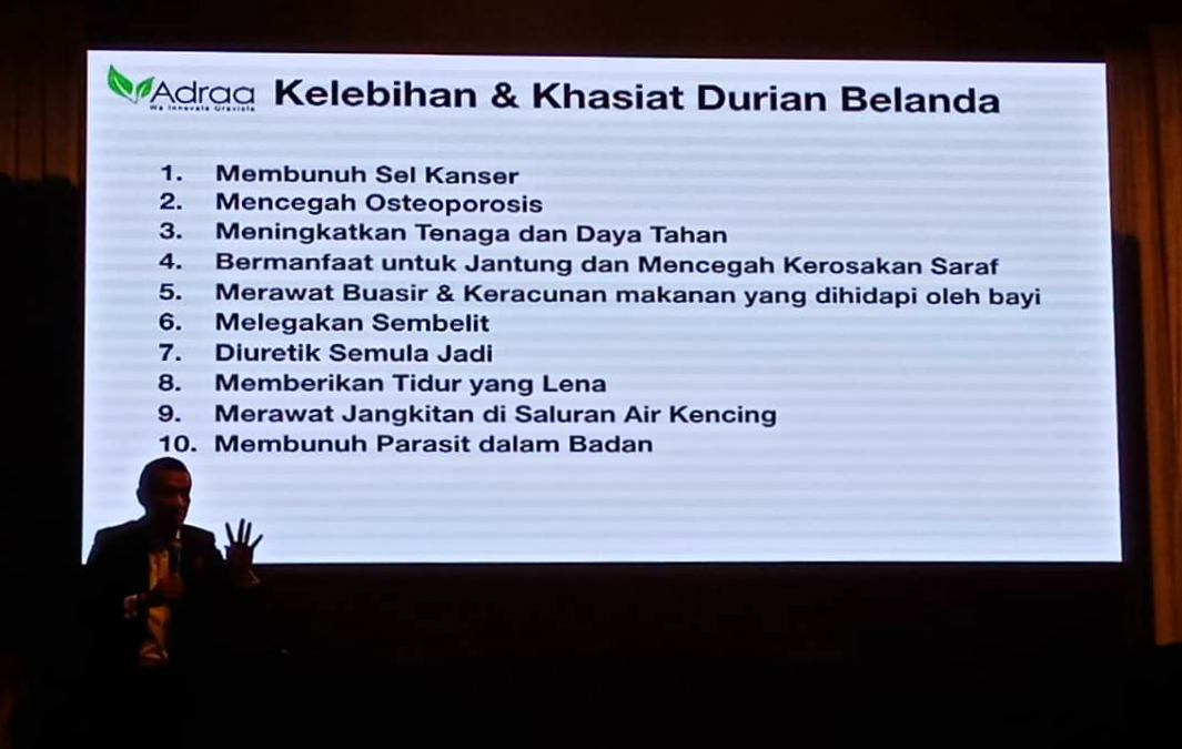 Khasiat 1 Durian Belanda