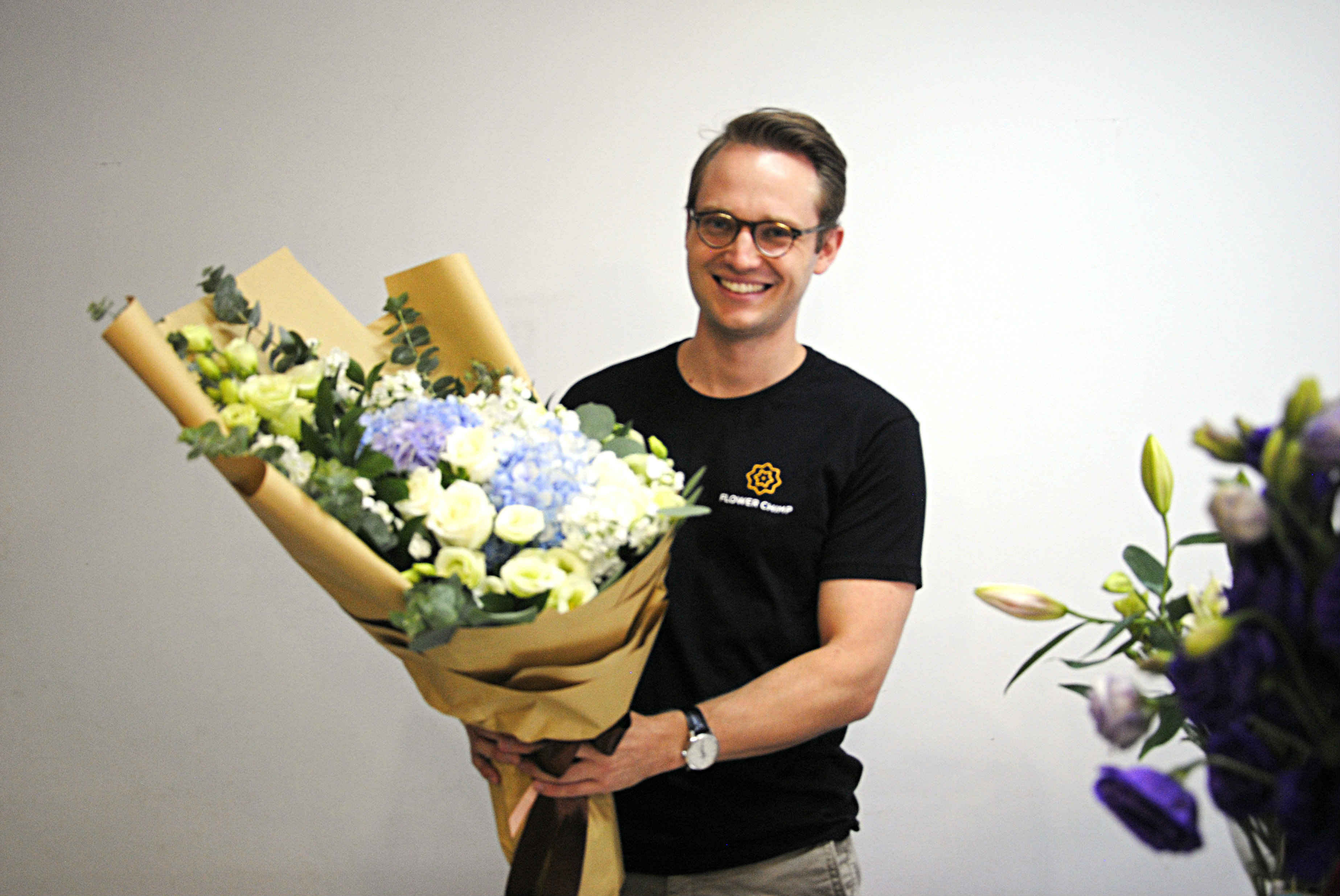 Penghantaran bunga istimewa dari Flower Chimp