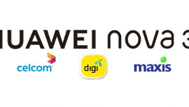 Pelan Postpaid HUAWEI nova 3i