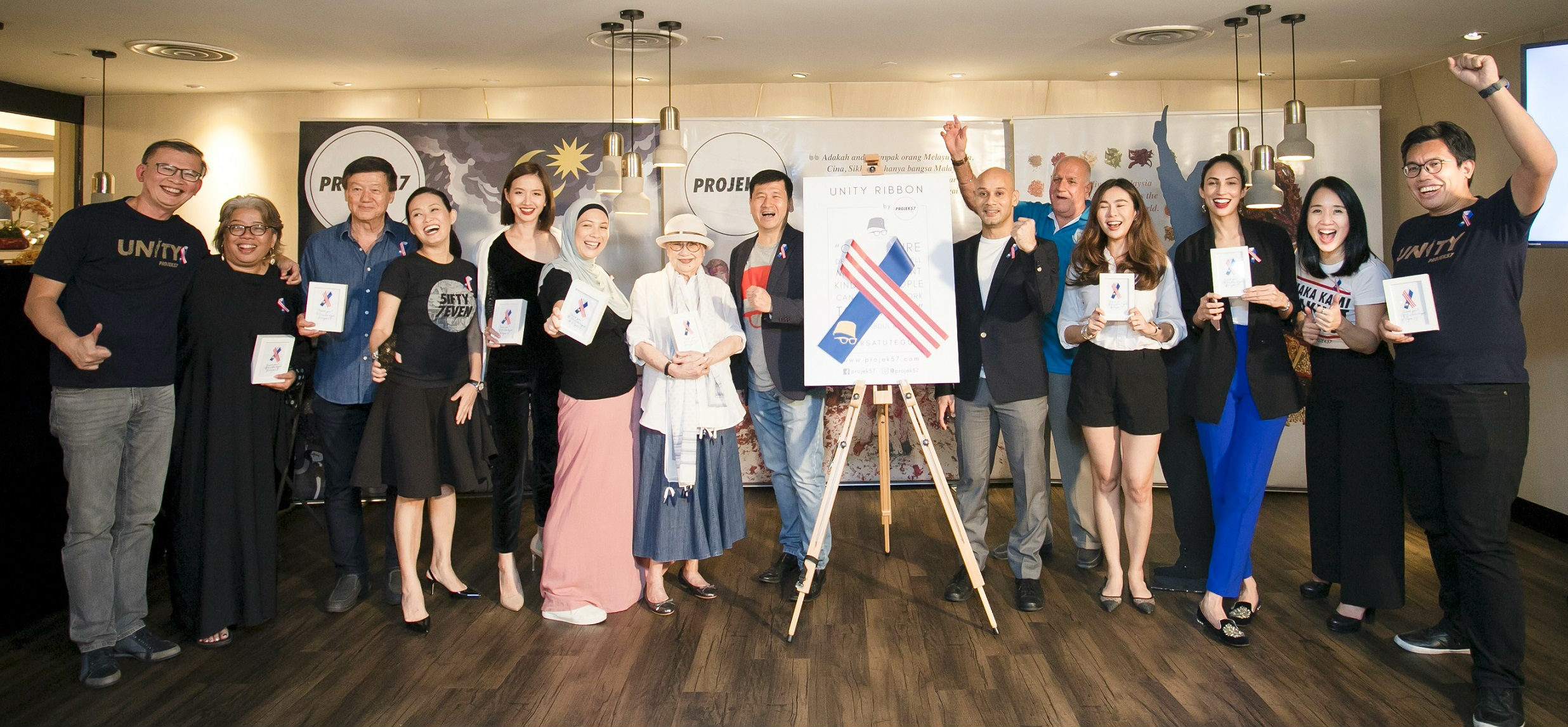 Projek57 Melancarkan Kempen Unity Ribbon