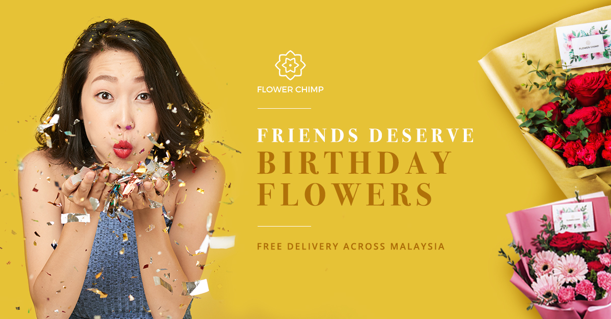 Surprise Your Friend on their birthday with Flower Chimp