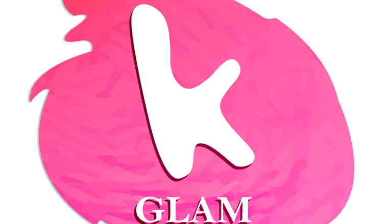 K Glam logo