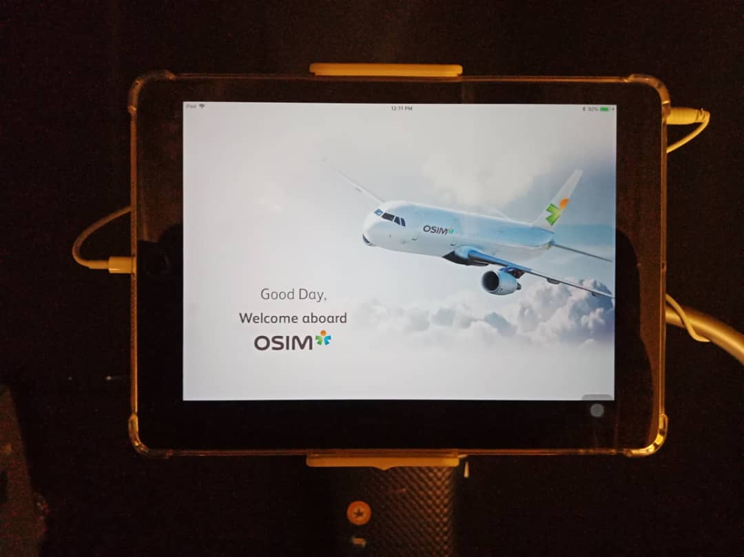 Hiburan ketika menikmati urutan di OSIM uLove2