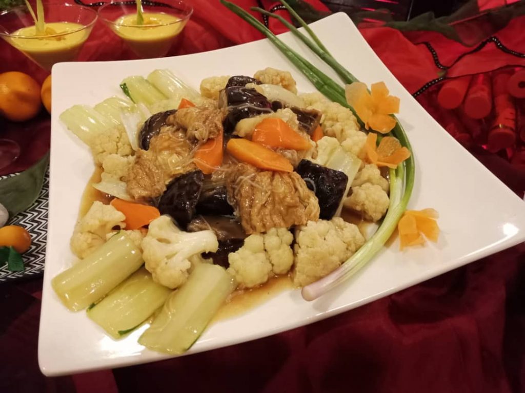 Chinese  Fried Chap Chye with Mushrooms