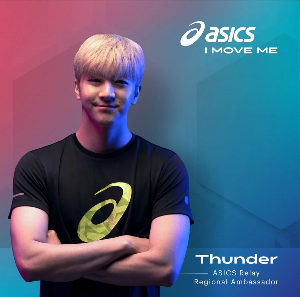ASICS RELAY bersama Thunder