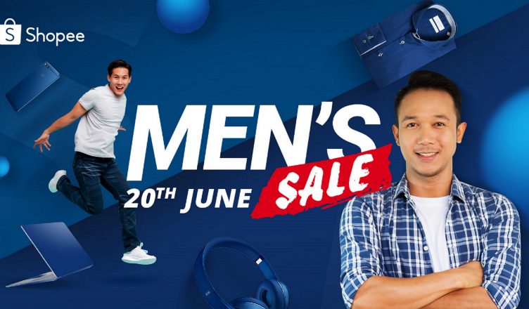 Shopee Men's Sale banner