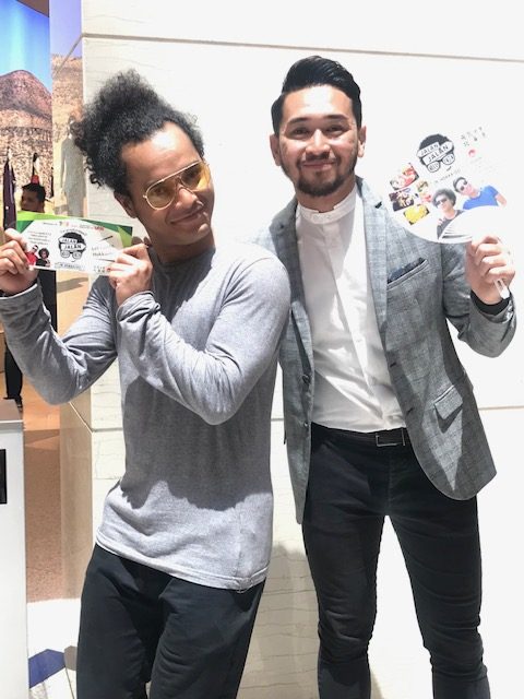 Atu Zero dan Akhmal Nazri dalam Jalan-Jalan Makan Angin