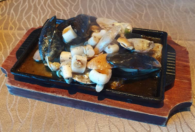 Korea Hot Plate Sizzling Seafood
