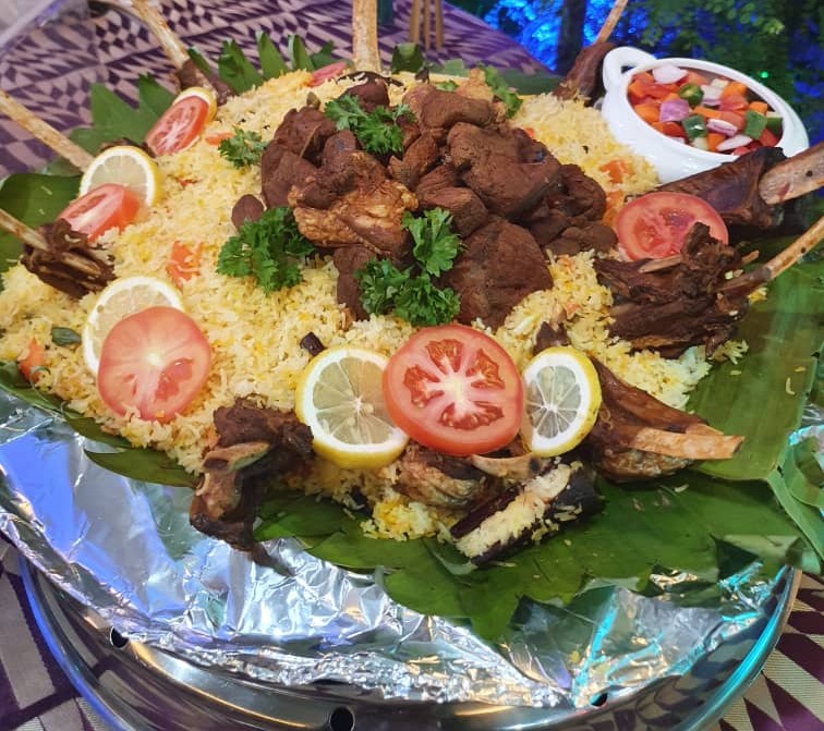 Lebanese Venison Stew and Lemon Saffron Rice