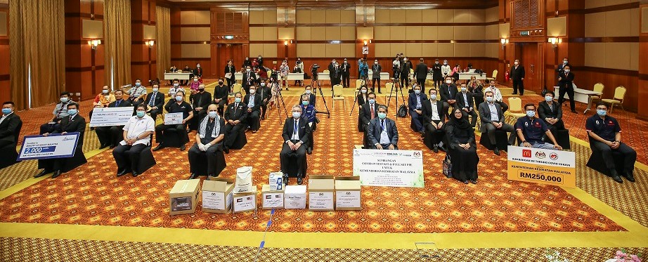 Sumbangan RM250000 ke Tabung Covid19