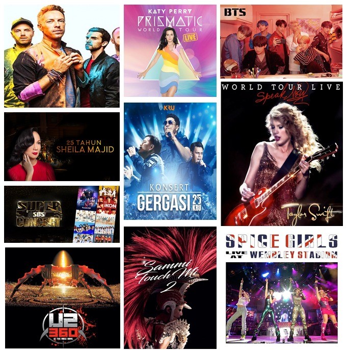 Stay Home Concert Poster