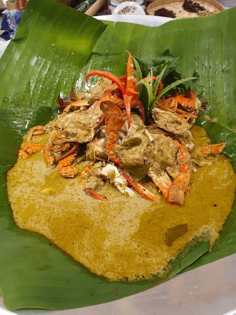 Masak lemak cili api ketam