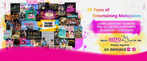 Kempen Hari Kebangsaan - 25 Tahun Astro